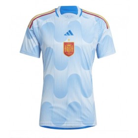 Herren Fußballbekleidung Spanien Auswärtstrikot WM 2022 Kurzarm